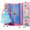 Mattel Disney Princess - Cenerentola Royal Fashion Reveal, bambola con mini personaggio, 12 abiti e accessori a sorpresa inclusi, ispirati ai film Disney, giocattolo per bambini, 3+ anni, HMK53