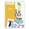 My Mandarine CO181C - un gioco da 48 carte in scatola di plastica richiudibile -Carta, sasso, forbici