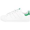 adidas Originals adidas Stan Smith C, Sneaker Unisex - Bambini e ragazzi, Bianco (Footwear White/Footwear White/Green), 35 EU