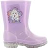 Leomil Frozen Stivali pioggia Bambina 25, Bianco