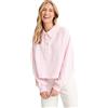 NA-KD Buttoned Collar Sweater Polo a Maniche Lunghe Donna