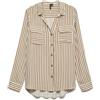 VERO MODA Vmbumpy L/S - Maglietta New Wvn Noos