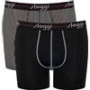 sloggi Uomo Start Short C2P Box, Red - Dark Combination, 7