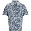 JACK & JONES Jprbluwilliam SS AOP Polo, Ashley Blu, M