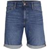 Jack & Jones Pantaloncini da Uomo Jjirick Jjievan Am 408, Blu Denim, S