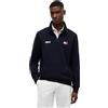 Tommy Hilfiger Us Sailgp Flag Half Zip Mw0mw44687 Felpa con Mezza Zip Uomo (Pacco da 1)