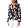 Only Onlnova Life L/S Peplum Top AOP Ptm Camicia da Donna Donna