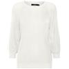 VERO MODA Donna Vmnewlex Sun 3/4 Blouse Ga Rep, Bianco, S