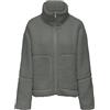 ONLY Jacket Onlaspen Life Teddy-Giacca Otw, Castor Gray, M Donna