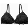 Emporio Armani Padded Triangle Bra, Reggiseno Imbottito Donna, Black Floral,