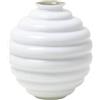 Vaso Venini Deco H24,5 cm - Colore Snow in Vetro di Murano