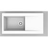 Stradour STRADOUR Lavello da incasso in resina Lierra 1000x500mm 1 vasca grande