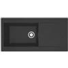 Stradour STRADOUR Lavello da incasso in resina Lierra 1000x500mm 1 vasca grande