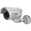 Naroote Telecamera Fittizia a Energia Solare con Luce LED Lampeggiante per la Sorveglianza di Case o Aziende, ABS Color Argento, Inclinazione Regolabile 0 a 90° e Rotazione 0 a 360°