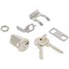 BURG-WÄCHTER , Canna PTT con fissaggio a forcella, conforme allo standard La Poste NF D 27-404/405, 2 chiavi incluse