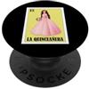 Funny Mexican Designs for Mujeres Funny Mexican Design for Quinces - La Quinceanera Pink Theme PopSockets PopGrip Adesivo