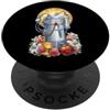 Catholiccore Catholic Core Aesthetic Got Dialisi Tech Nephrology Coquette Catholic Floral Heart PopSockets PopGrip Adesivo
