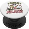 Yoga Pilates Accessori Regalo Shirts Meditazione Pilates TOADALLY PILATES Frog-Toad Yoga Pilates PopSockets PopGrip Adesivo