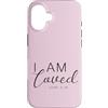 Inspired In The Bible Custodia per iPhone 16 I Am Loved John 3:16 Fede Ispirazione