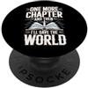 Epic Fantasy Nerd Bookworm Saga Enchante Lettore di libri fantasy Magical Story Lover Narrativa incantata PopSockets PopGrip Adesivo