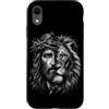 Studio Tipografico Forza Divina Custodia per iPhone XR Maglietta Gesù Leone Fede Design Cristiano