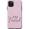 Inspired In The Bible Custodia per iPhone 11 Pro Max I Am Loved John 3:16 Fede Ispirazione
