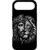 Studio Tipografico Forza Divina Custodia per iPhone Air Maglietta Gesù Leone Fede Design Cristiano