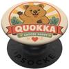 Happy Quokka Aussie Marsupial Quokka Happy Simpatico animale australiano PopSockets PopGrip Adesivo