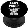Business Change & Transformation T-Shirt Direttore cambiamento aziendale PopSockets PopGrip Adesivo