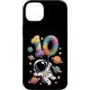 Cosmic Kid Adventures Custodia per iPhone 14 Plus Dieci anni astronauta Space Explorer Design