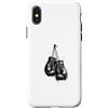 Muay Thai e Kickboxing Nak Fighter Arti Custodia per iPhone X/XS Regalo di combattente di boxe Muay Thai Kickboxing Nak Muay