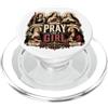 Happy Catholics Prega come una ragazza Cattolica Donne Santa Teresa Giovanna d'Arco Maria PopSockets PopGrip per MagSafe