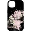 Leuchtturm und Meer Motive Anker Custodia per iPhone 13 Barca a vela nautica con faro vintage