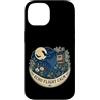 Jimbeels Custodia per iPhone 14 ECHO FLIGHT CALM Pipistrelli Luna