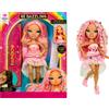 MGA Entertainment Rainbow High Be Dazzling - Adeline Rose - Bambola fashion rosa da 28 cm con deco