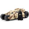 Jada 98543 - Modello DARK KNIGHT BATMOBILE Camouflage 20cm Con Figura BATMAN 1/2