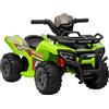 Altro Quad Elettrico per Bambini 18-36 Mesi con Batteria Ricaricabile 6V e Fari, in Me