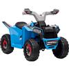 Altro Quad per Bambini 18-36 Mesi in PP e Metallo, Velocità max 2.5 km/h, 70x41.5x48.5