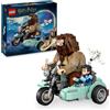 Lego LEGO Harry Potter 76443 Il giro in moto di Hagrid e Harry - Gioco di costru