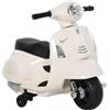 Altro Moto Elettrica per Bambini con Licenza Ufficiale Vespa Batteria 6V, Fari e Clacs