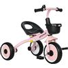 Altro Triciclo per Bambini da 2-5 Anni con Seduta Regolabile e Campanello, 70.5x50x58c