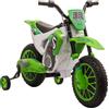 Altro Moto da Cross Elettrica per Bambini con Rotelle, in PP e Metallo, 106.5x51.5x68