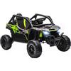 Altro Macchina Elettrica per Bambini 3-5 Anni 12V con Licenza KAWASAKI, Doppio Motore,