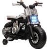 Altro Moto Elettrica per Bambini 3-5 Anni in PP e Metallo con Rotelle, Clacson e Music
