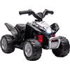 Altro Quad Elettrico per Bambini 18-36 Mesi con Luci LED, Clacson e Pedali, 65.5x38.5x