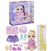 Hasbro Baby Alive Baby Grows LaLa GooGoo, set di bambole interattive con oltre 7