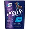 AMICIBAU Prolife dog sterilised mini salmone e riso - 100 gr