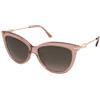 Jimmy Choo Tinsley/G/S FWM/HA | Occhiali da Sole Graduati o Non Graduati | Plastica | Cat Eye, Ovali / Ellittici | Rosa, Trasparente | Adrialenti