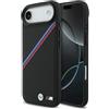CG MOBILE BMW M Tricolor Metal Logo, compatibile con MagSafe Custodia per iPhone 17 Air (Nero)