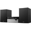 Philips TAM4205M2 Sistema Micro Hi-Fi - 80W, Altoparlanti Bass Reflex, CD, FM, USB, Audio-in, Bluetooth 5.4, Auracast, Digital Sound Control, Telecomando, Imballaggio ecologico